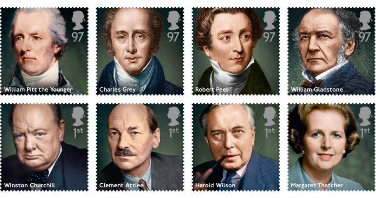 Seria znaczków z brytyjskimi premierami bez Tony'ego Blaira