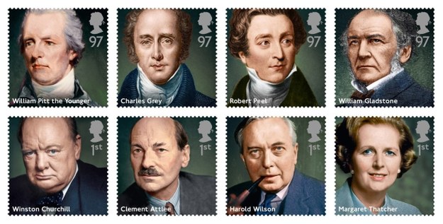 Seria znaczków z brytyjskimi premierami /ROYAL MAIL / HO /PAP/EPA