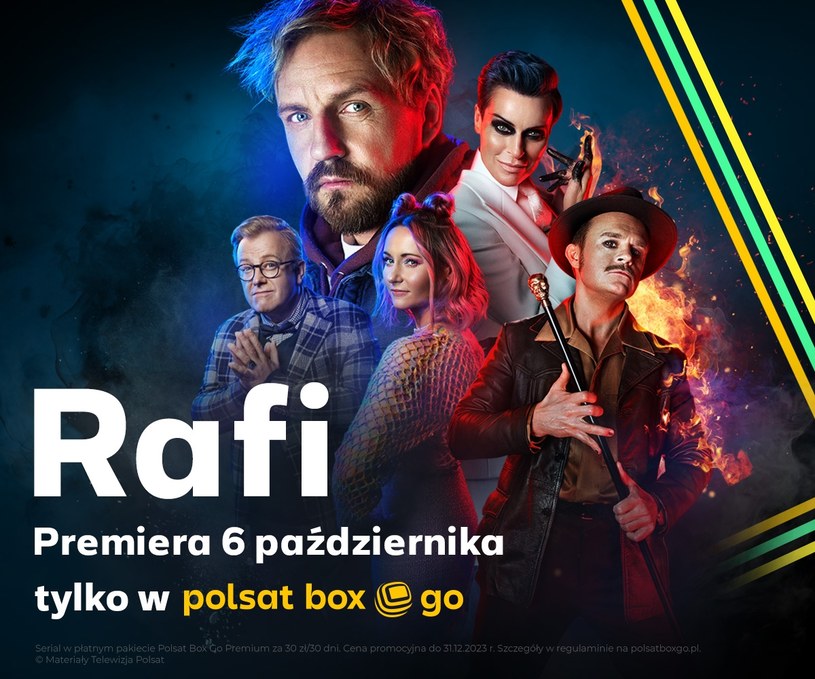 Serial "Rafi" od 6 października tylko w Polsat Box Go /Polsat /materiały prasowe