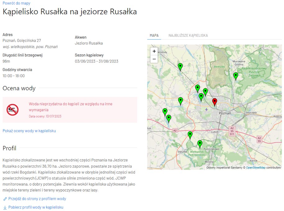 Serwis GIS /Zrzut ekranu