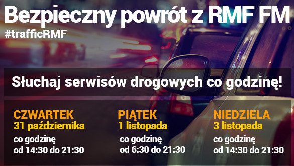 Serwisy drogowe co godzinę w RMF FM /RMF FM