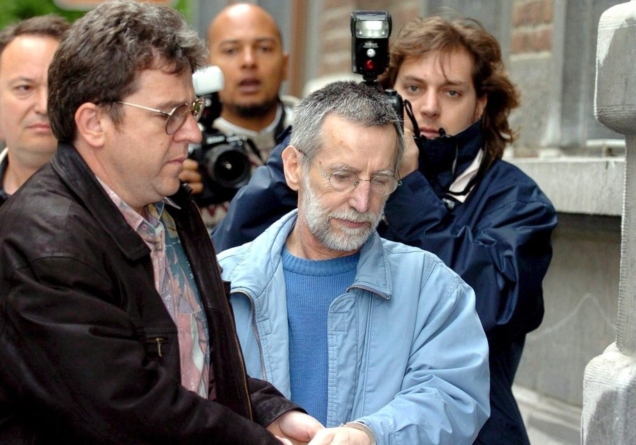 Seryjny morderca Michel Fourniret na zdjęciu z 2008 roku /	YVES BOUCAU /PAP/EPA