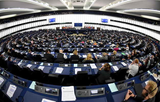 Sesja Parlamentu Europejskiego w Strasburgu /Patrick Seeger  /PAP/EPA