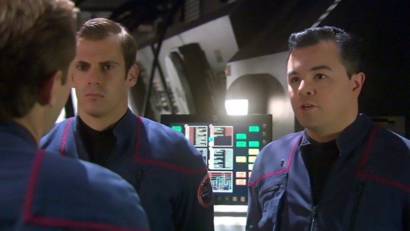 Seth MacFarlane (P) w serialu "Star Trek: Enterprise" /CBS /Getty Images