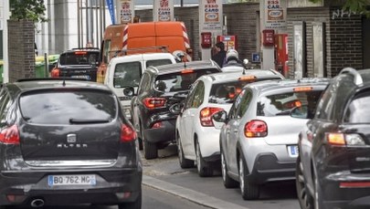 Setki stacji benzynowych we Francji bez paliwa z powodu strajku