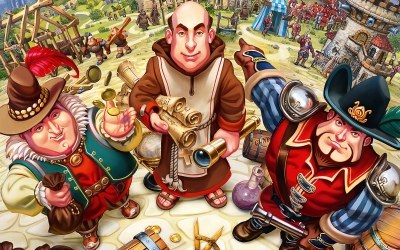 Settlers 7: Droga do Królestwa - fragment okładki z gry /Informacja prasowa