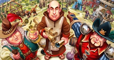 Settlers 7: Droga do Królestwa - fragment okładki z gry /Informacja prasowa