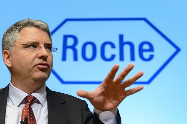 Severin Schwan, prezes Roche. Fot. FABRICE COFFRINI /AFP
