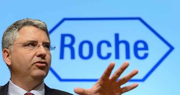 Severin Schwan, prezes Roche. Fot. FABRICE COFFRINI /AFP