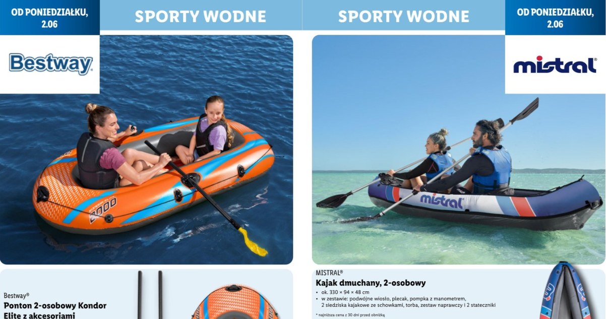 Sezon na relaks nad wodą otwarty! Lidl zaskakuje cenami na baseny i akcesoria /Lidl /INTERIA.PL