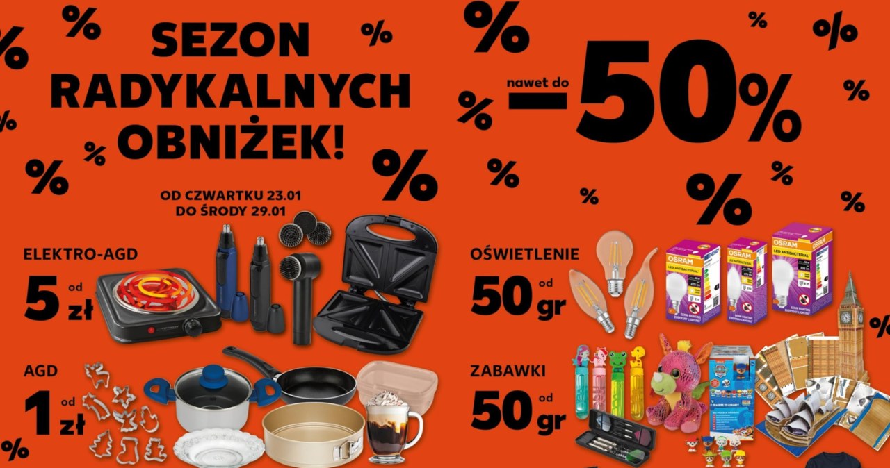 Sezon radykalnych obniżek w Kauflandzie! /Kaufland /INTERIA.PL