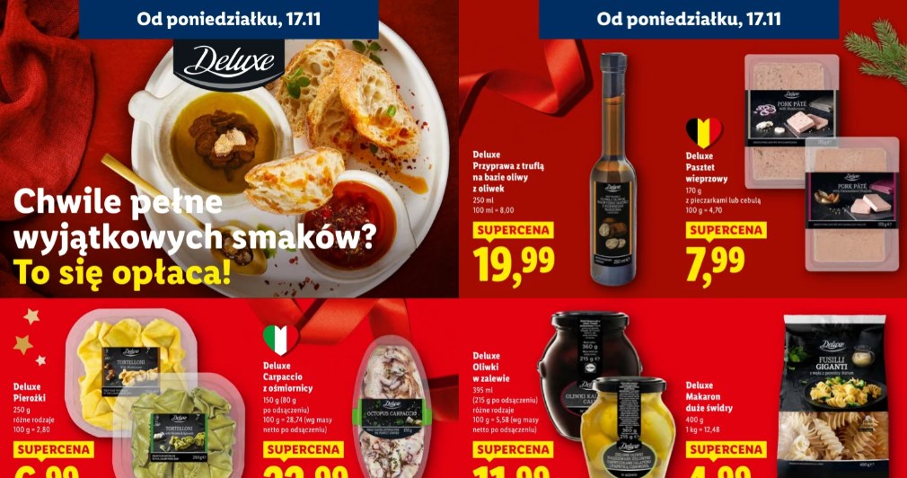 Sezonowe produkty premium w Lidlu – w supercenach do 19 listopada /Lidl /INTERIA.PL