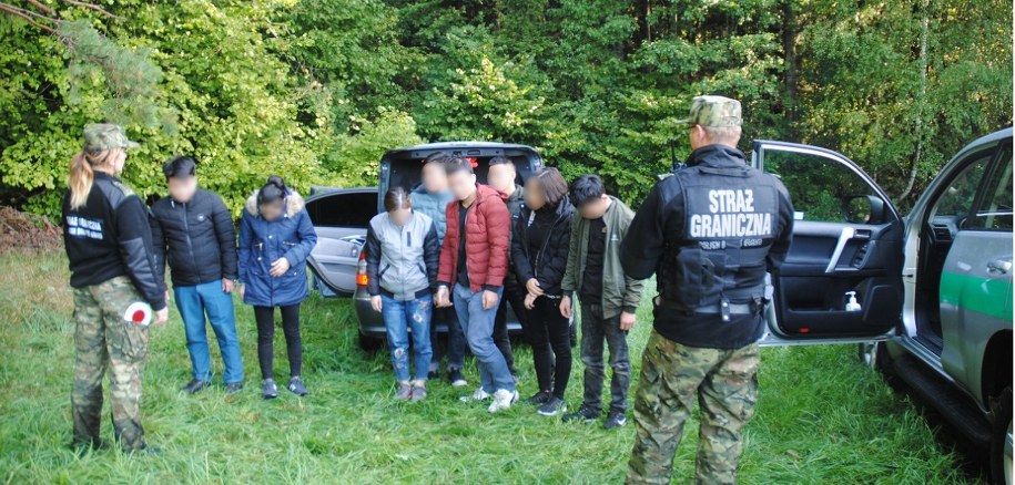 SG udaremniła przemyt grupy Wietnamczyków /Straż Graniczna
