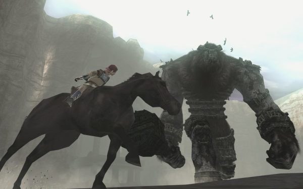 Shadow of the Colossus (PS2) - jeszcze gra czy już sztuka? /Informacja prasowa