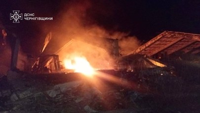 Shahed uderzył w cywilów, są zabici. Tragiczna noc w Charkowie