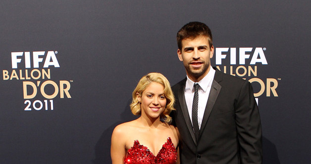 Shakira, Gerard Pique /Scott Heavey /Getty Images