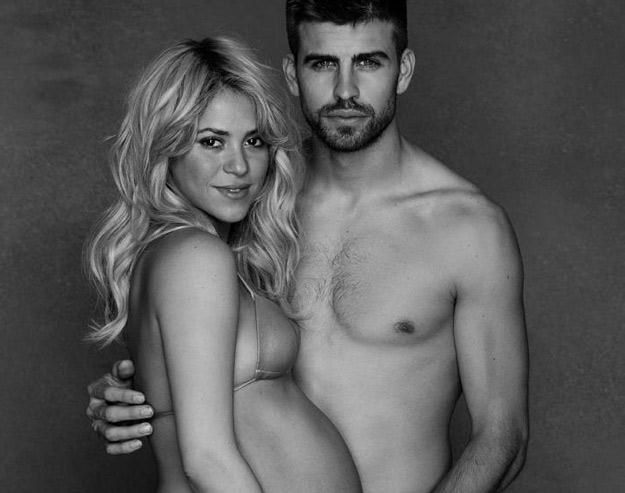 Shakira i Gerard Pique: Portret ciążowy /oficjalna strona wykonawcy