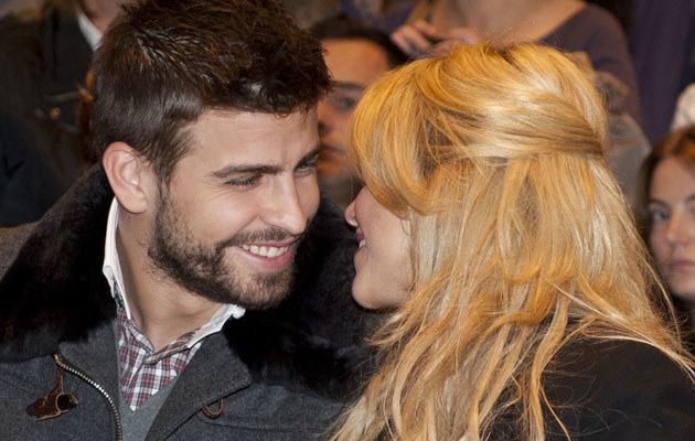 Shakira i Pique nie posiadają się z radości! /Splashnews