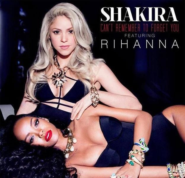 Shakira i Rihanna na okładce singla /