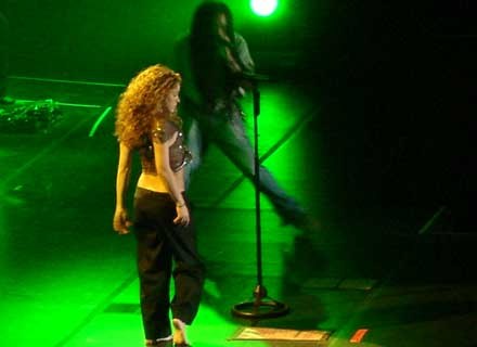 Shakira na scenie w Pradze Shakira na scenie w Pradze /INTERIA.PL