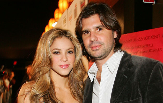 Shakira z byłym partnerem, fot. Ethan Miller &nbsp; /Getty Images/Flash Press Media