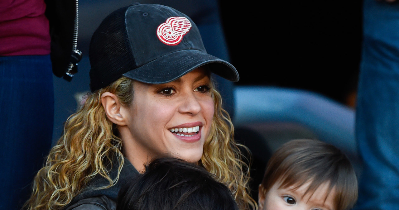 Shakira z synami Milanem i Shashą /David Ramos /Getty Images