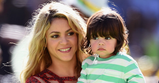 Shakira z synkiem Milanem /Matthias Hangst /Getty Images