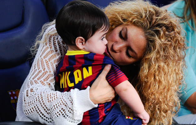 Shakira z synkiem /David Ramos /Getty Images