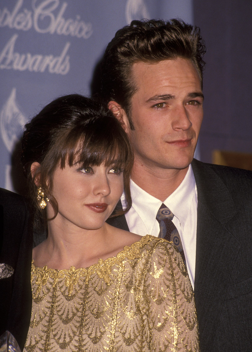Shannen Doherty i Luke Perry /Ron Galella /Getty Images