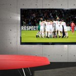 Sharp Quattron 3D LE835E - oficjalny telewizor Euro 2012