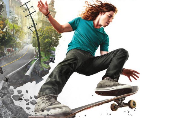 Shaun White Skateboarding - fragment okładki z gry /Informacja prasowa