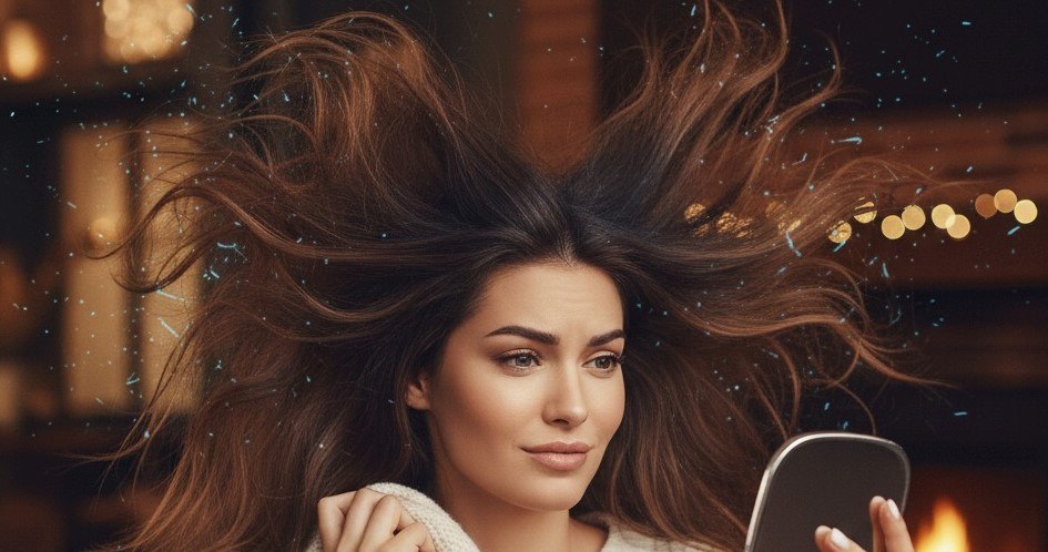 Що робити, якщо волосся взимку електризується? Ефективні засоби /Domena publiczna