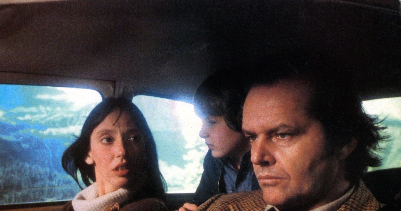 Shelley Duvall, Daniel Lloyd i Jack Nicholson w filmie "Lśnienie" /Getty Images