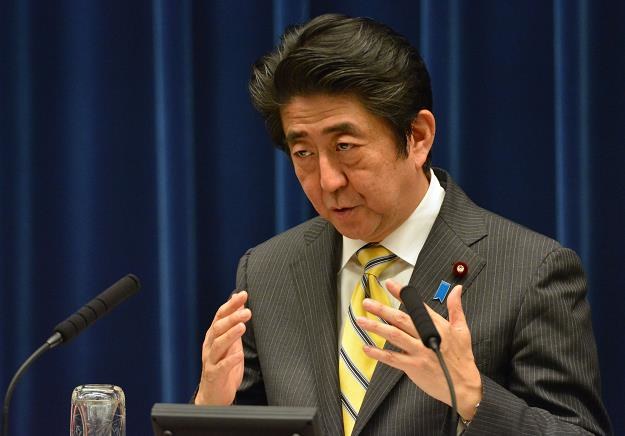 Shinzo Abe, premier Japonii /AFP