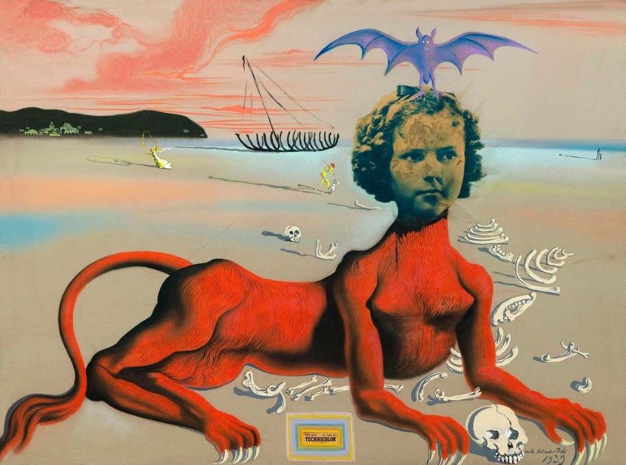 Shirley Temple, the Youngest Sacred Monster of Cinema of Her Time, Salvador Dali, 1939, /Peter Barritt /PAP/AVALON