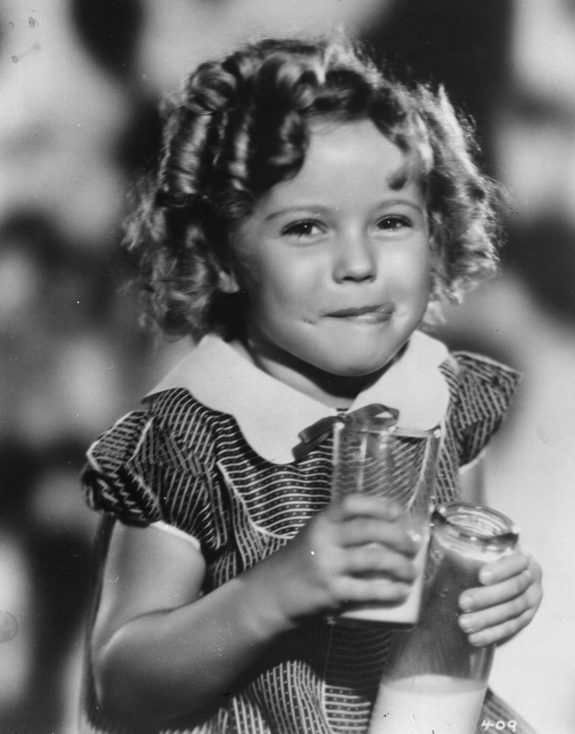 Shirley Temple w reklamie mleka /Hulton Archive /Getty Images