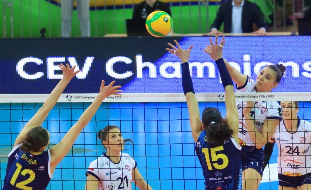 Siatkarki Budowlanych Łódź nie sprostały wicemistrzyniom Włoch w Lidze Mistrzyń