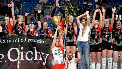 Siatkarki ŁKS Commercecon Łódź nowymi mistrzyniami Polski