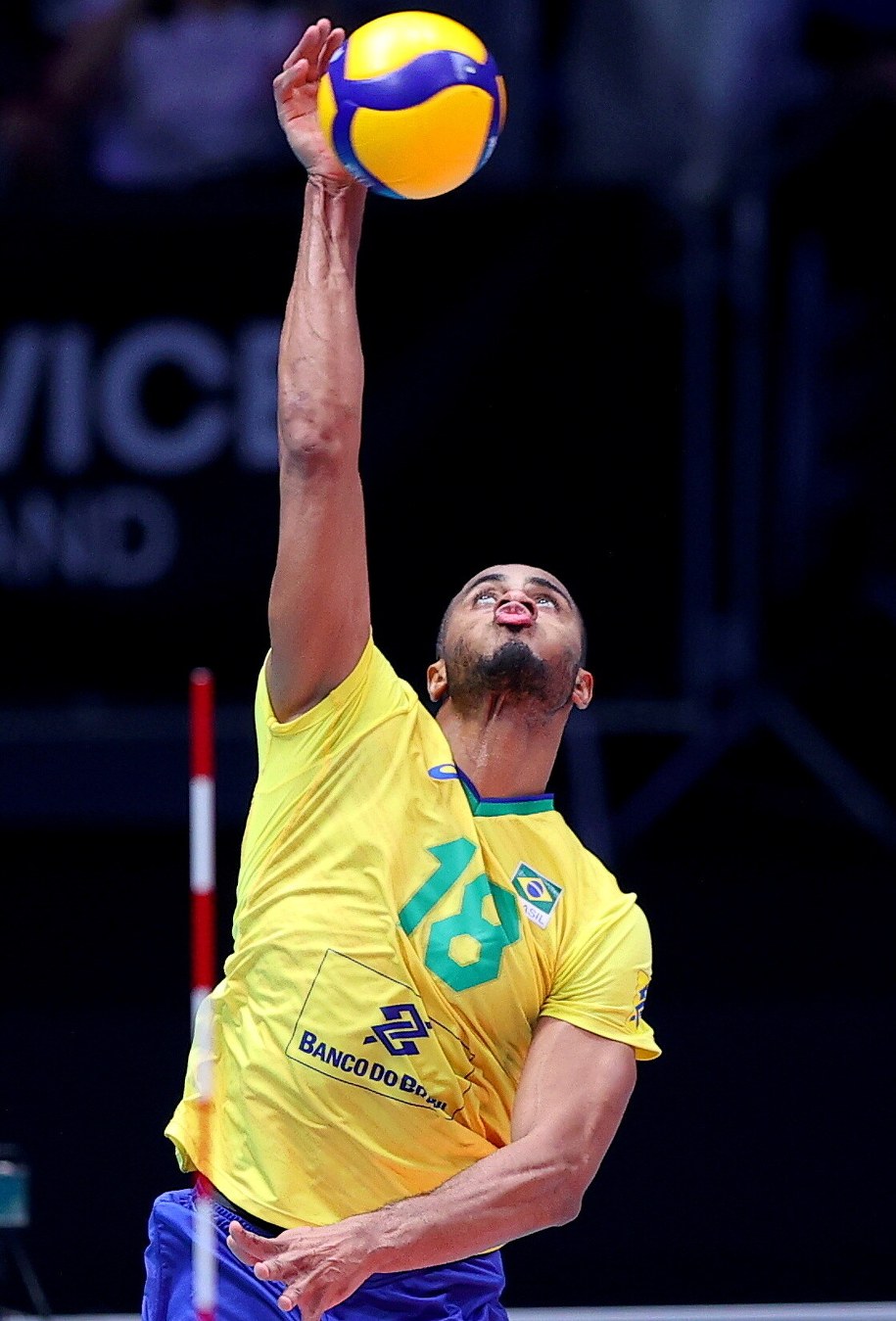 Siatkarz reprezentacji Brazylii Ricardo Lucarelli /	Łukasz Gągulski /PAP