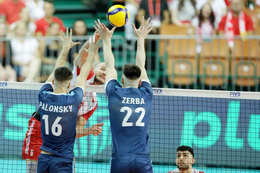 Siatkarze Argentyny /Tomasz Wiktor /PAP