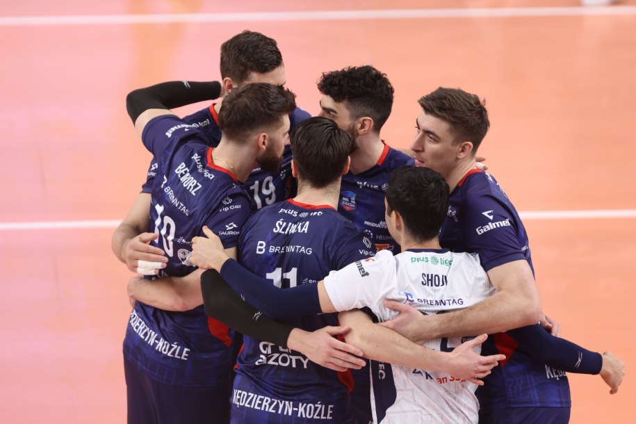 Siatkarze Grupy Azoty ZAKS-y Kędzierzyn-Koźle /Michał Meissner /PAP