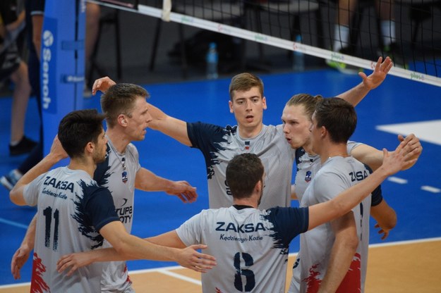 Siatkarze Grupy Azoty ZAKSA Kędzierzyn-Koźle na zdjęciu z sierpnia 2020 /	Grzegorz Michałowski   /PAP