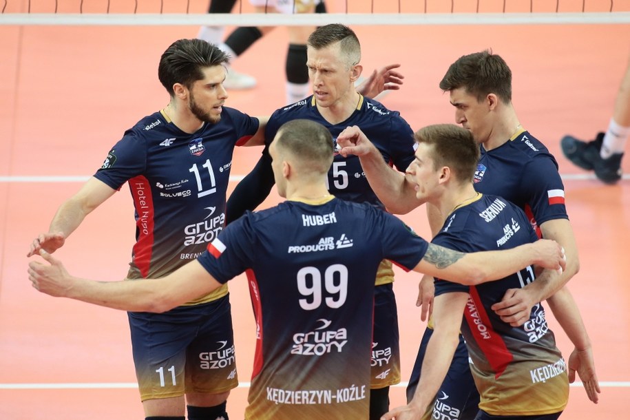 Siatkarze Grupy Azoty ZAKSA Kędzierzyn-Koźle /Zbigniew Meissner /PAP