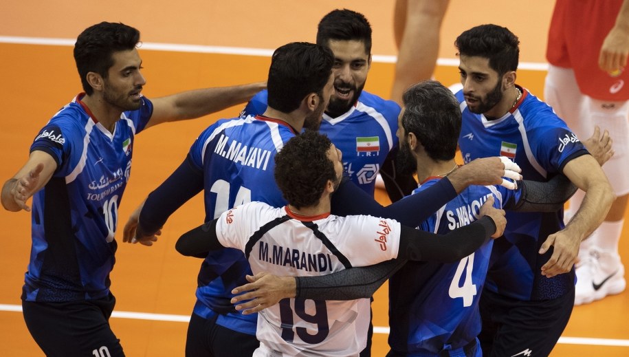 Siatkarze Iranu /VASSIL DONEV /PAP/EPA