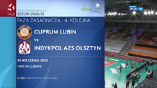 Siatkówka. Cuprum Lubin - Indykpol AZS Olsztyn 0-3 - skrót (POLSAT SPORT). WIDEO