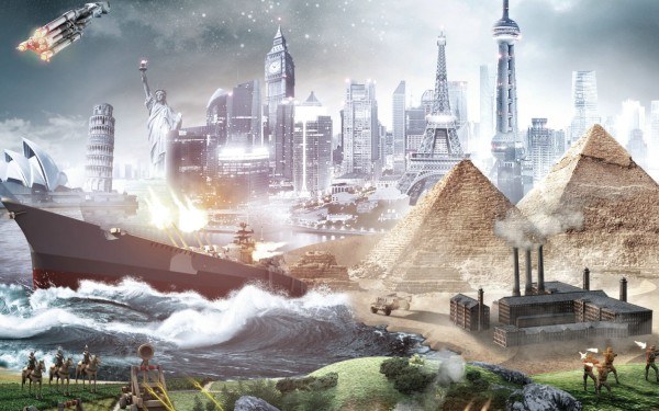 Sid Meier's Civilization V - fragment okładki z gry /INTERIA.PL