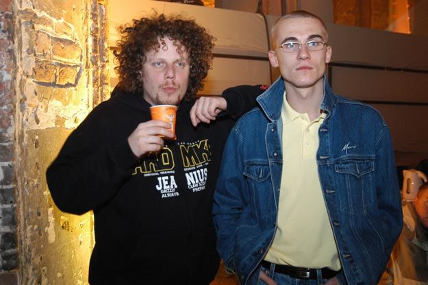 Sidney i Pezet w 2004 roku. Już się nie przyjaźnią /AKPA