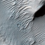 Sieć dolin potwierdza, że na Marsie padał śnieg