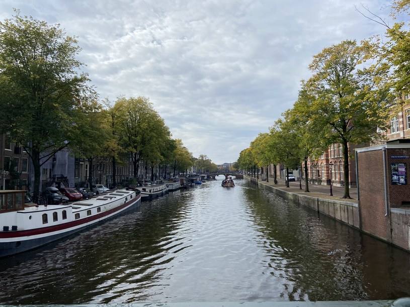 Sieć wodna dzieli Amsterdam na małe wyspy /Dagmara Kotyra /Archiwum autora