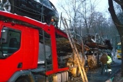 Siedem aut marki BMW spłonęło na lawecie